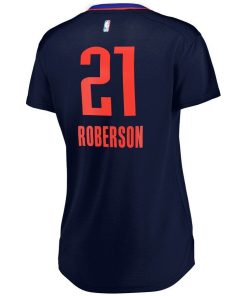 andre roberson oklahoma city thunder branded womens fast break player cheap jersey statement edition navyylo5w