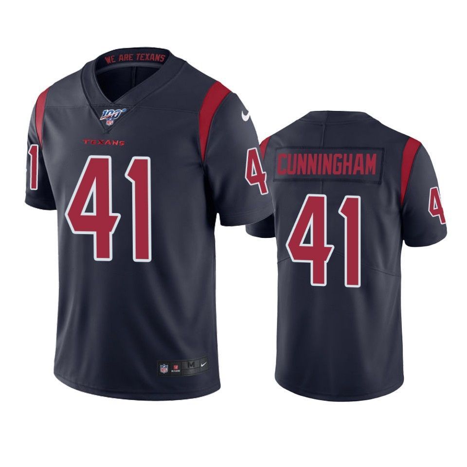 houston texans zach cunningham navy 100th season color rush cheap jerseyuqndj